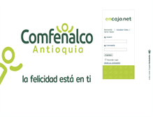 Tablet Screenshot of encajacomfenalcoantioquia.net